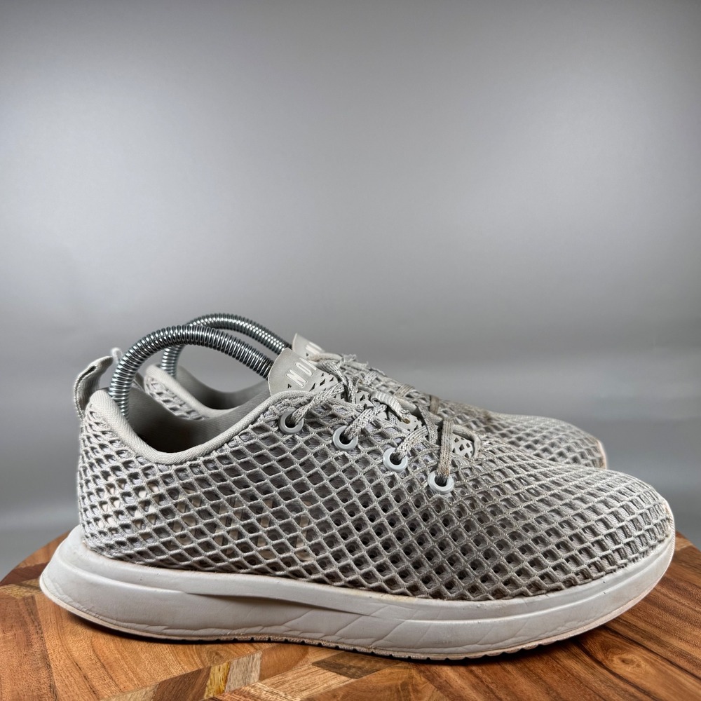 NOBULL Womens Grey‎ Mesh Trainers Sneakers Athletic Shoes Size 8